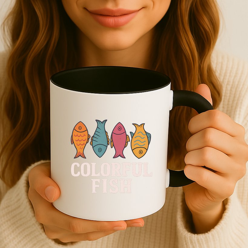 Colorful Fish Mug