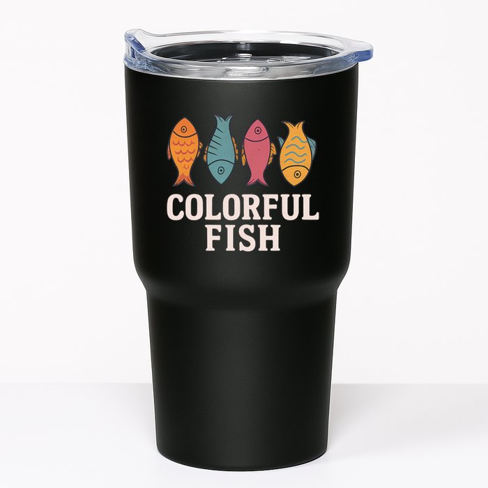Colorful Fish Tumbler