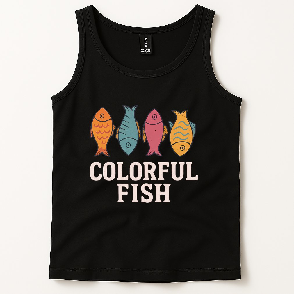 Colorful Fish Tank Top