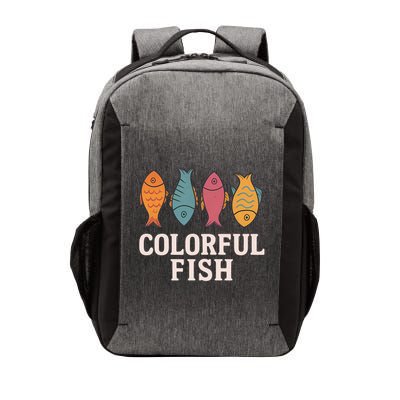 Colorful Fish Vector Backpack