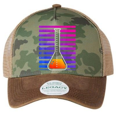 Chemistry Flask Chemical Engineer Legacy Tie Dye Trucker Hat