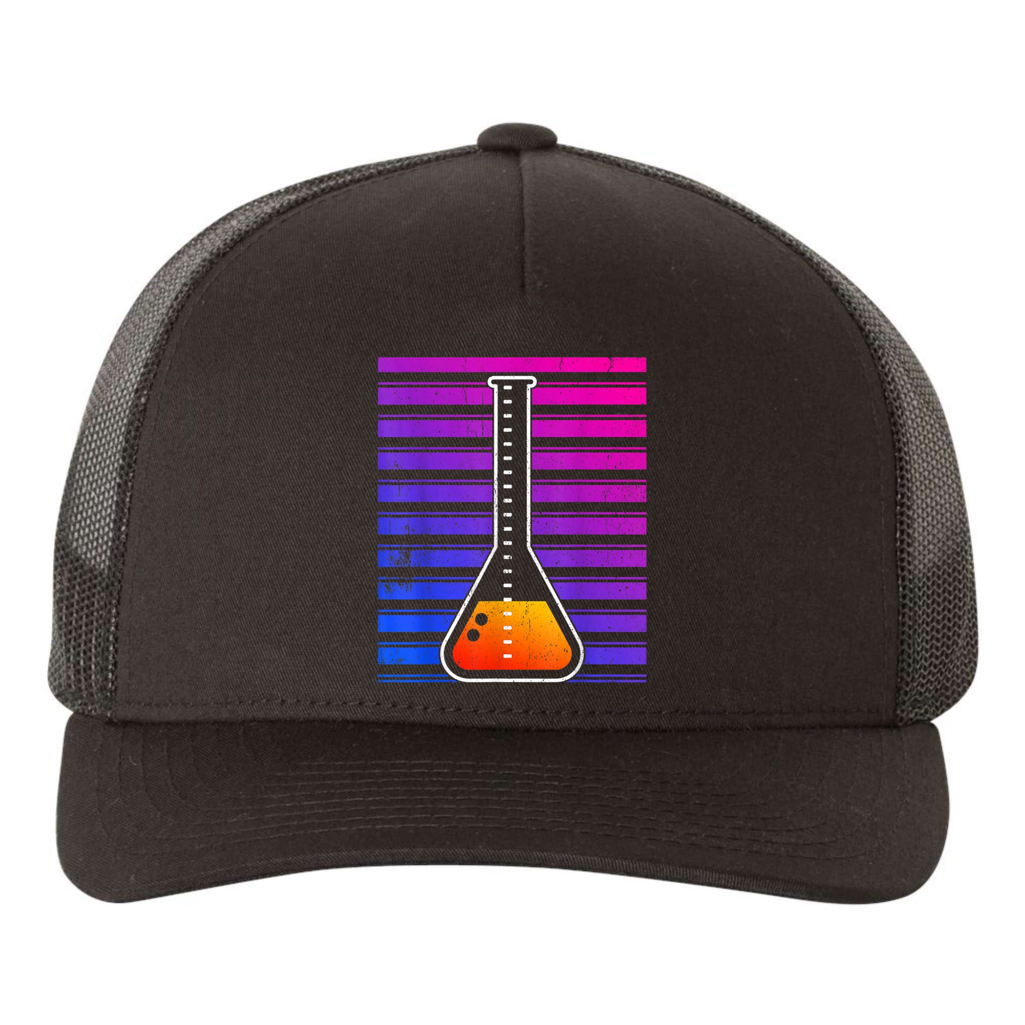 Chemistry Flask Chemical Engineer Yupoong Adult 5-Panel Trucker Hat