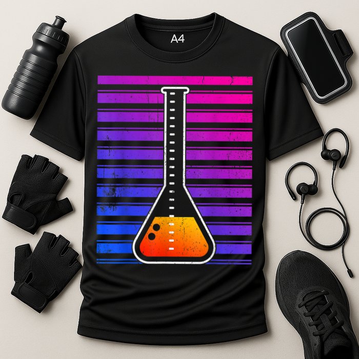 Chemistry Flask Chemical Engineer Performance Shirt