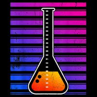 Chemistry Flask Chemical Engineer V-Neck T-Shirt