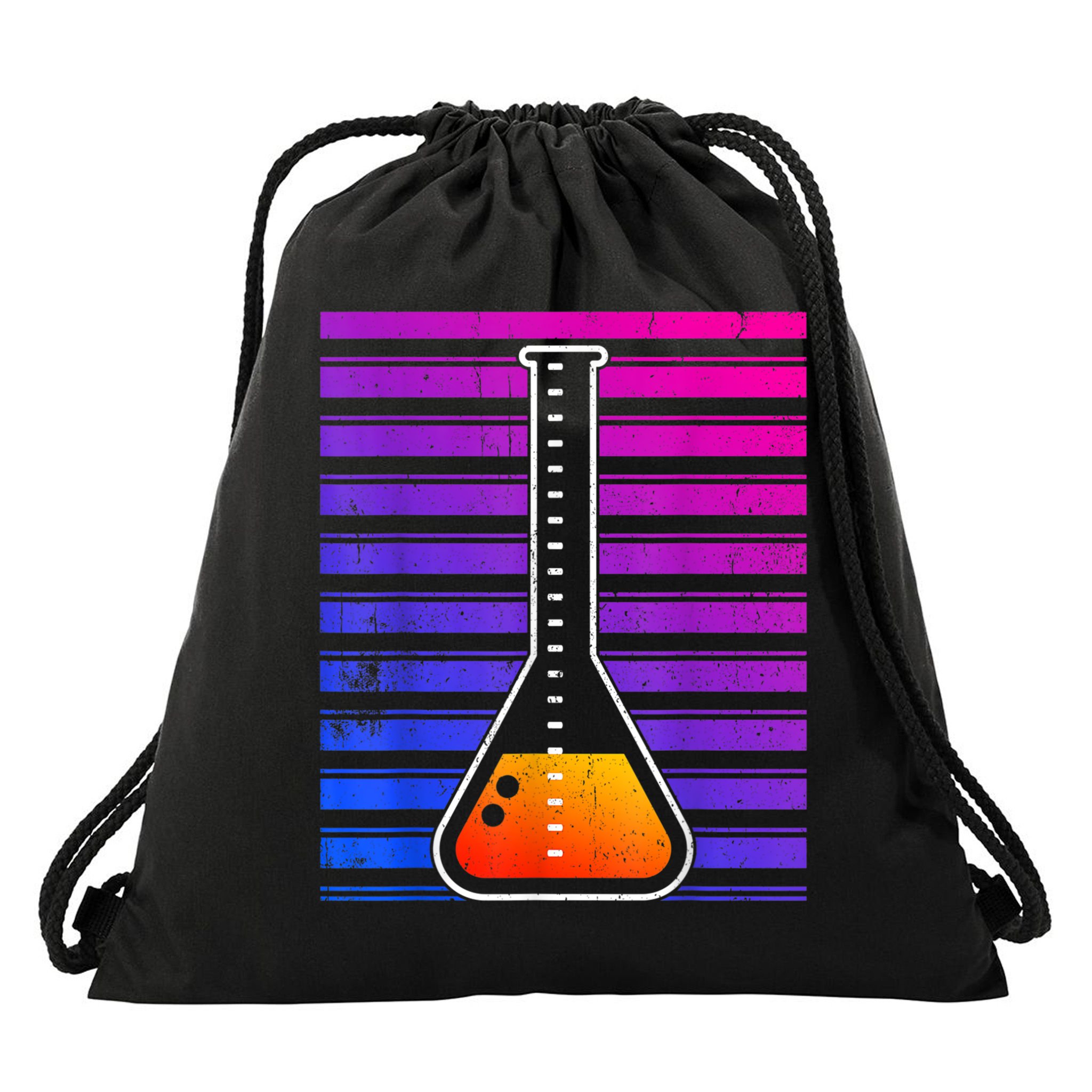 Chemistry Flask Chemical Engineer Drawstring Bag