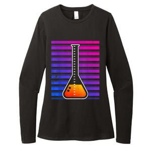 Chemistry Flask Chemical Engineer Womens CVC Long Sleeve Shirt