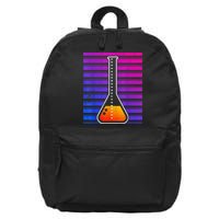 Chemistry Flask Chemical Engineer 16 in Basic Backpack