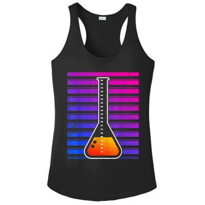 Chemistry Flask Chemical Engineer Ladies PosiCharge Competitor Racerback Tank