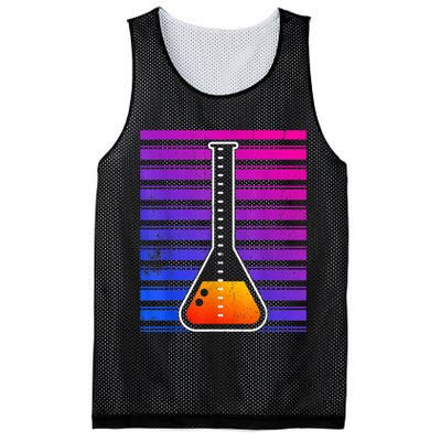 Chemistry Flask Chemical Engineer Mesh Reversible Basketball Jersey Tank