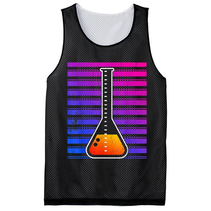 Chemistry Flask Chemical Engineer Mesh Reversible Basketball Jersey Tank