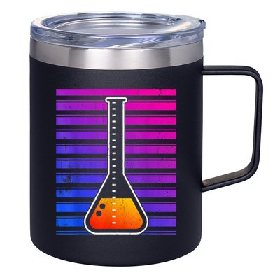 Chemistry Flask Chemical Engineer 12oz Stainless Steel Coffee Mug