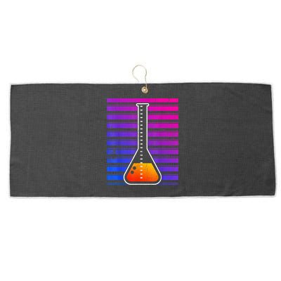 Chemistry Flask Chemical Engineer Large Microfiber Waffle Golf Towel