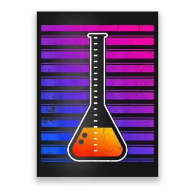 Chemistry Flask Chemical Engineer Poster