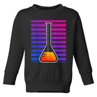 Chemistry Flask Chemical Engineer Toddler Sweatshirt