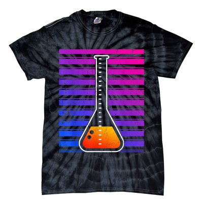 Chemistry Flask Chemical Engineer Tie-Dye T-Shirt