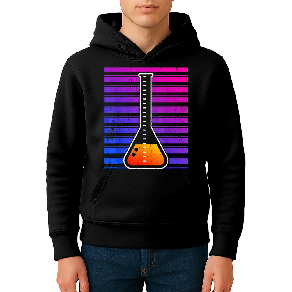 Chemistry Flask Chemical Engineer Kids Hoodie
