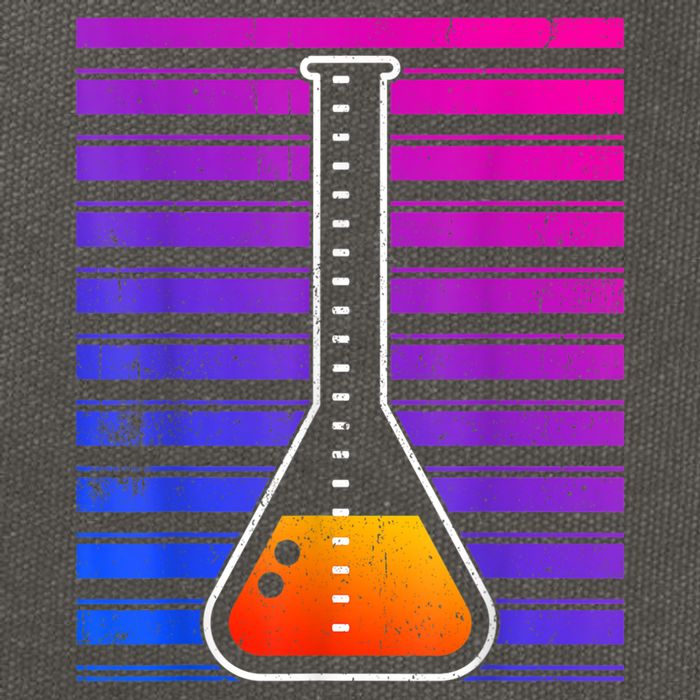 Chemistry Flask Chemical Engineer Cotton Canvas Backpack