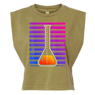 Chemistry Flask Chemical Engineer Garment-Dyed Women's Muscle Tee