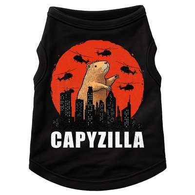 Capybara Funny Capybara Rodent Capyzilla Funny Doggie Tank