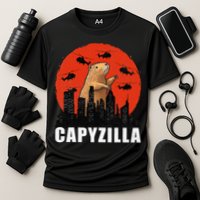 Capybara Funny Capybara Rodent Capyzilla Funny Performance Shirt