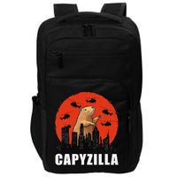 Capybara Funny Capybara Rodent Capyzilla Funny Impact Tech Backpack