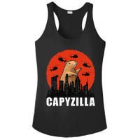 Capybara Funny Capybara Rodent Capyzilla Funny Ladies PosiCharge Competitor Racerback Tank