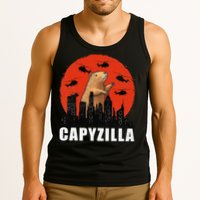 Capybara Funny Capybara Rodent Capyzilla Funny Tank Top