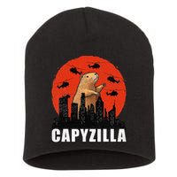 Capybara Funny Capybara Rodent Capyzilla Funny Short Acrylic Beanie