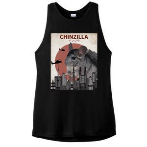 Chinzilla Funny Chinchilla Chinchilla Lovers Gift Ladies PosiCharge Tri-Blend Wicking Tank