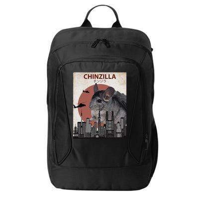 Chinzilla Funny Chinchilla Chinchilla Lovers Gift City Backpack