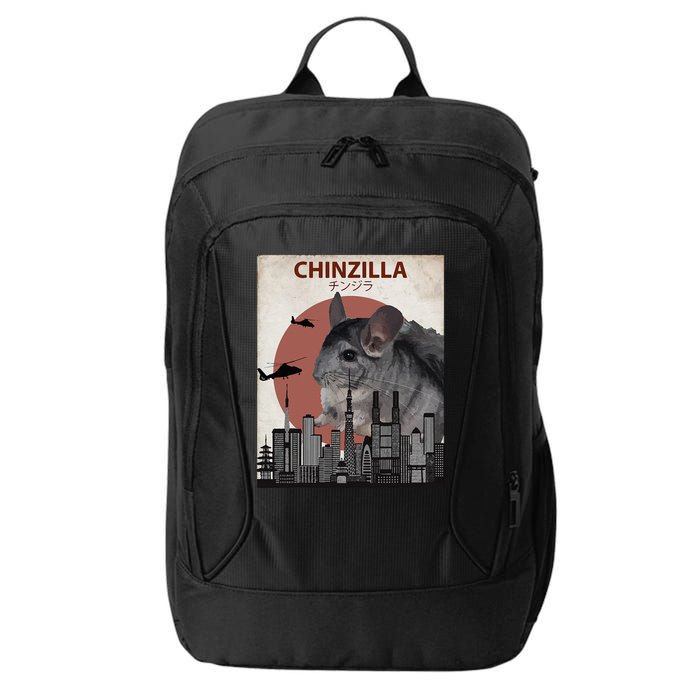 Chinzilla Funny Chinchilla Chinchilla Lovers Gift City Backpack
