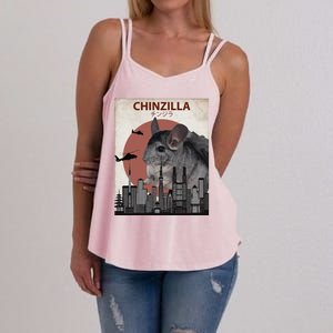 Chinzilla Funny Chinchilla Chinchilla Lovers Gift Women's Strappy Tank