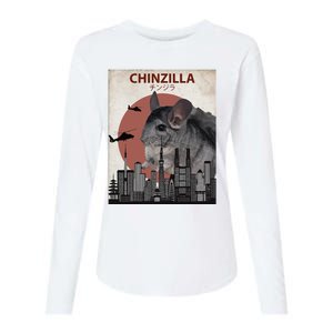 Chinzilla Funny Chinchilla Chinchilla Lovers Gift Womens Cotton Relaxed Long Sleeve T-Shirt