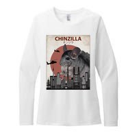 Chinzilla Funny Chinchilla Chinchilla Lovers Gift Womens CVC Long Sleeve Shirt