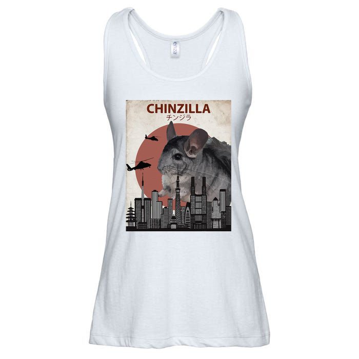 Chinzilla Funny Chinchilla Chinchilla Lovers Gift Ladies Essential Flowy Tank