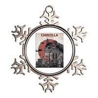 Chinzilla Funny Chinchilla Chinchilla Lovers Gift Metallic Star Ornament