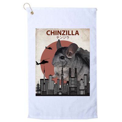Chinzilla Funny Chinchilla Chinchilla Lovers Gift Golf Towel