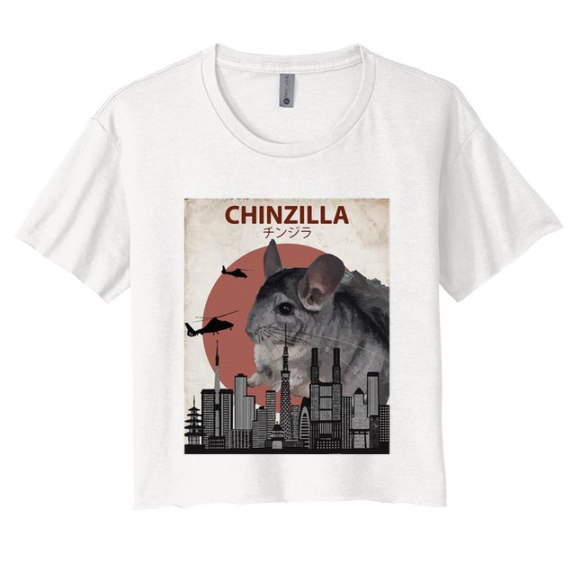 Chinzilla Funny Chinchilla Chinchilla Lovers Gift Crop Top