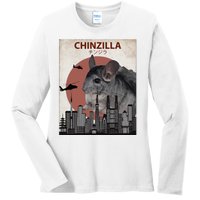 Chinzilla Funny Chinchilla Chinchilla Lovers Gift Ladies Long Sleeve Shirt