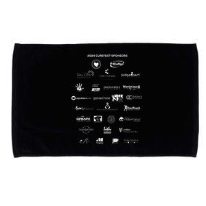 Curefest For Childhood Cancer 2024 Design 2 For Dark Fabric Microfiber Hand Towel