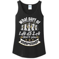 Chess, Funny Chess, Queens Gambit Chess Ladies Essential Tank