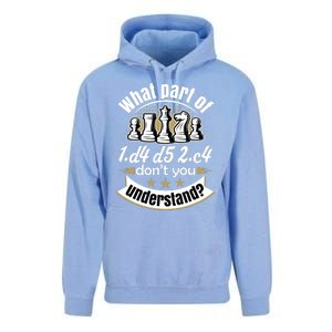 Chess, Funny Chess, Queens Gambit Chess Unisex Surf Hoodie