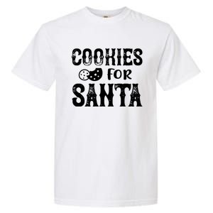 Christmas Funny Cookies For Santa Gift Garment-Dyed Heavyweight T-Shirt