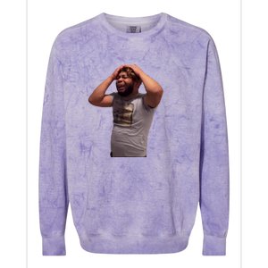 Crying Face Colorblast Crewneck Sweatshirt