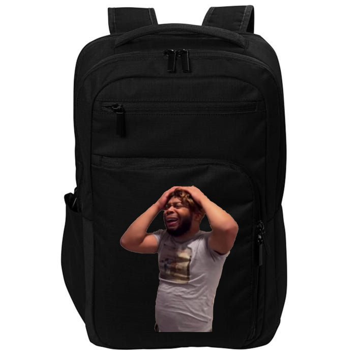 Crying Face Impact Tech Backpack