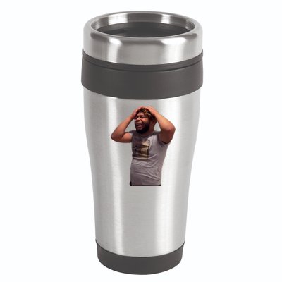 Crying Face 16oz Travel Tumbler
