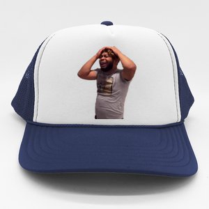 Crying Face Trucker Hat