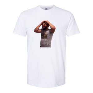 Crying Face Softstyle CVC T-Shirt