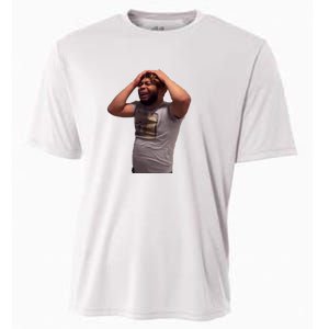 Crying Face Cooling Performance Crew T-Shirt