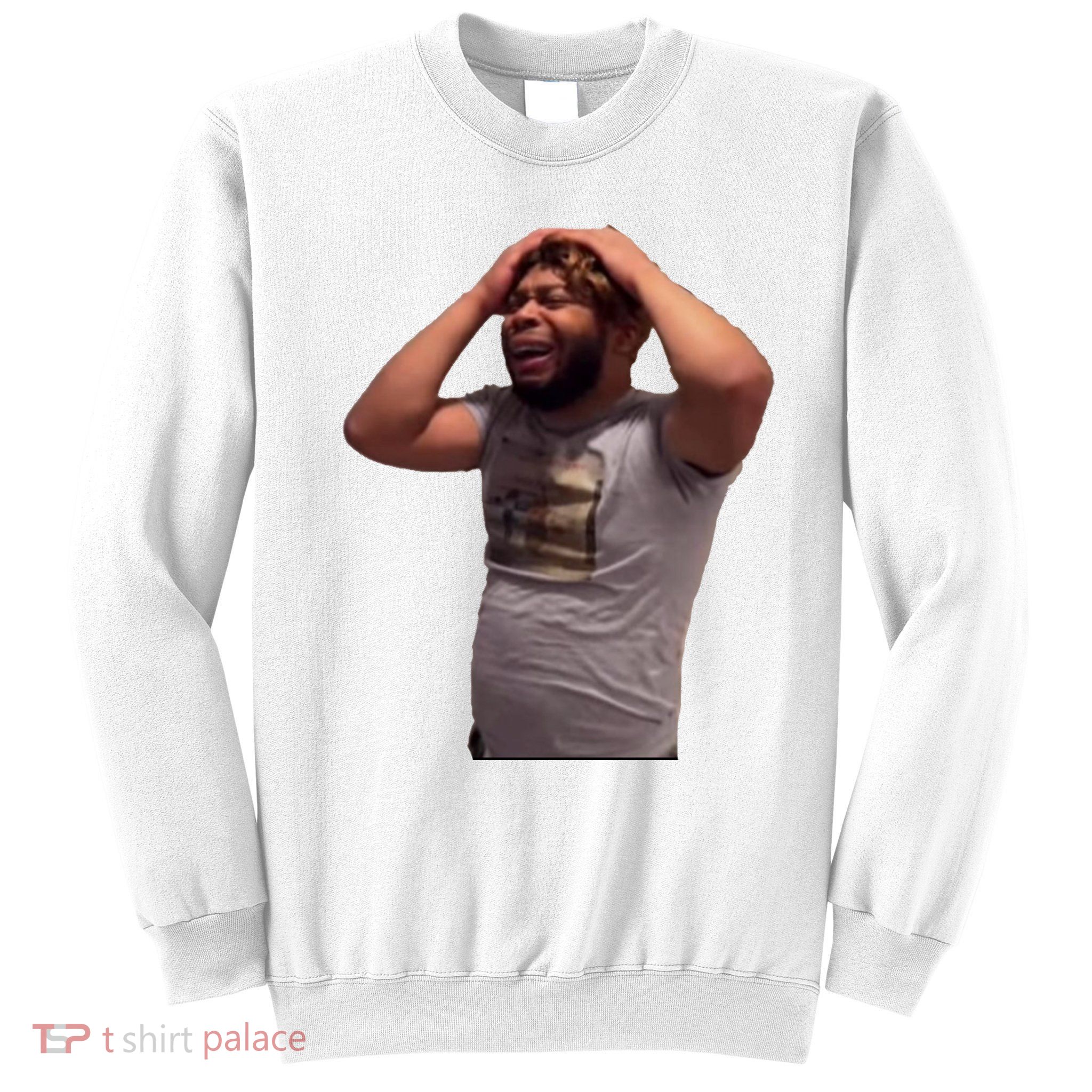 Crying Face Sweatshirt